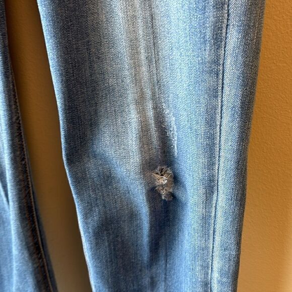 M. Rena jeans medium Frayed Hem Cropped High Waist Jeans - Picture 3 of 6